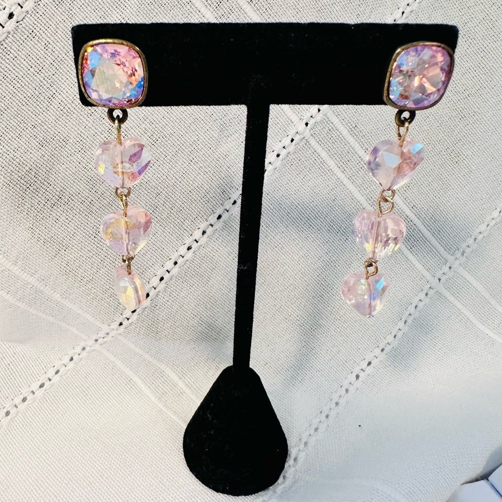 Elegant Crystal Drop Earrings